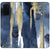Note 20 Navy Gold Watercolor Wallet Phone Case - The Urban Flair