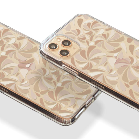 Nude Abstract Splashes Phone Case For iPhone 13 12 Mini 11 Pro Max XR 7 8 Plus Clear Phone Cover With Aesthetic Drops Design Galaxy S22 Feat