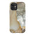 iPhone 12 Mini Gloss (High Sheen) Nude Stone Print Tough Phone Case - The Urban Flair