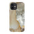iPhone 12 Satin (Semi-Matte) Nude Stone Print Tough Phone Case - The Urban Flair