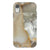 iPhone XR Satin (Semi-Matte) Nude Stone Print Tough Phone Case - The Urban Flair