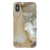 iPhone XS Max Gloss (High Sheen) Nude Stone Print Tough Phone Case - The Urban Flair