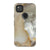 Pixel 4A 4G Satin (Semi-Matte) Nude Stone Print Tough Phone Case - The Urban Flair