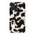 iPhone 12 Pro Satin (Semi-Matte) Off White Tortoise Shell Print Tough Phone Case - The Urban Flair