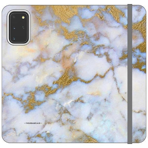 Galaxy S20 Plus Opal Marble Wallet Phone Case - The Urban Flair