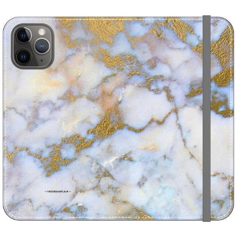iPhone 11 Pro Opal Marble Wallet Phone Case - The Urban Flair