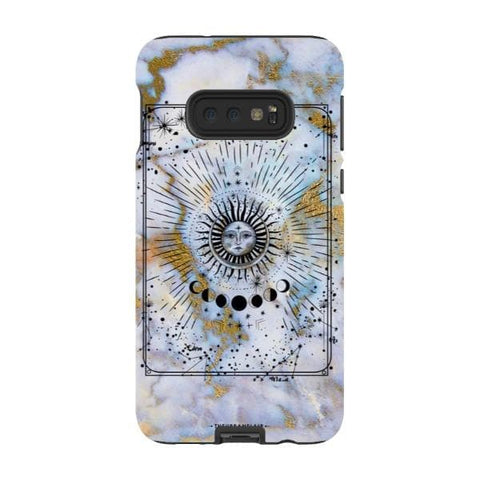 Galaxy S10e Satin (Semi-Matte) Opal Marble Zodiac Tough Phone Case - The Urban Flair