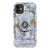 iPhone 11 Satin (Semi-Matte) Opal Marble Zodiac Tough Phone Case - The Urban Flair