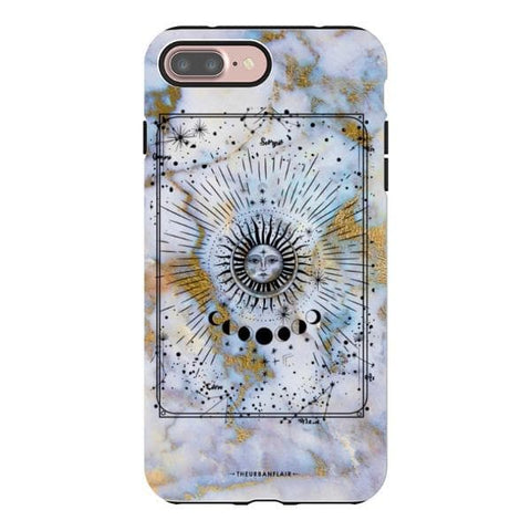 iPhone 7 Plus/8 Plus Satin (Semi-Matte) Opal Marble Zodiac Tough Phone Case - The Urban Flair