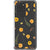 Galaxy S20 Ultra Orange Pressed Wild Flower Print Clear Phone Case - The Urban Flair