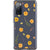 Galaxy S20 FE Orange Pressed Wild Flower Print Clear Phone Case - The Urban Flair