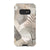Pale Abstract Shapes Tough Phone Case Galaxy S10e Gloss [High Sheen] exclusively offered by The Urban Flair