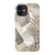 Pale Abstract Shapes Tough Phone Case iPhone 12 Gloss [High Sheen] exclusively offered by The Urban Flair