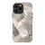 Pale Abstract Shapes Tough Phone Case iPhone 13 Pro Max Satin [Semi-Matte] exclusively offered by The Urban Flair