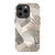 Pale Abstract Shapes Tough Phone Case iPhone 13 Pro Satin [Semi-Matte] exclusively offered by The Urban Flair
