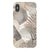 Pale Abstract Shapes Tough Phone Case iPhone XS Max Satin [Semi-Matte] exclusively offered by The Urban Flair