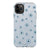 iPhone 11 Pro Max Satin (Semi-Matte) Pale Baby Blue Evil Eye Tough Phone Case - The Urban Flair