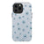 iPhone 13 Pro Max Satin (Semi-Matte) Pale Baby Blue Evil Eye Tough Phone Case - The Urban Flair