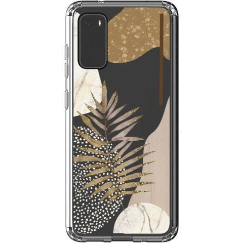 Galaxy S20 2 Pale Modern Boho Shapes Clear Phone Cases - The Urban Flair