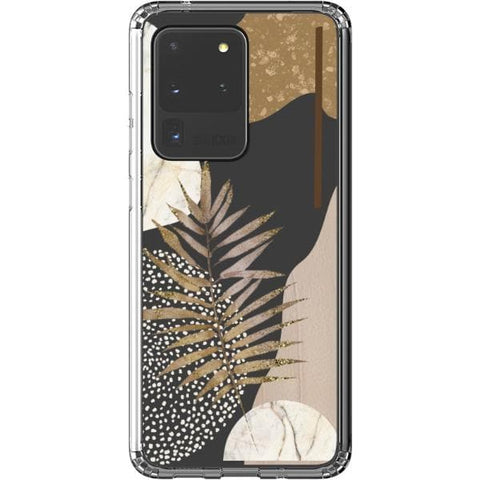 Galaxy S20 Ultra 2 Pale Modern Boho Shapes Clear Phone Cases - The Urban Flair