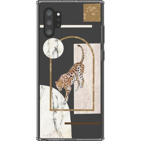 Note 10 Plus 1 Pale Modern Boho Shapes Clear Phone Cases - The Urban Flair