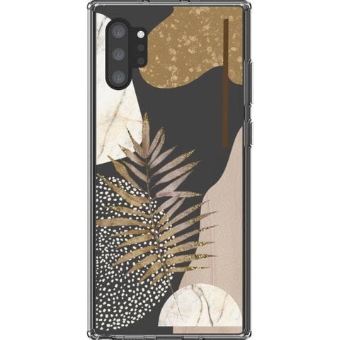 Note 10 Plus 2 Pale Modern Boho Shapes Clear Phone Cases - The Urban Flair