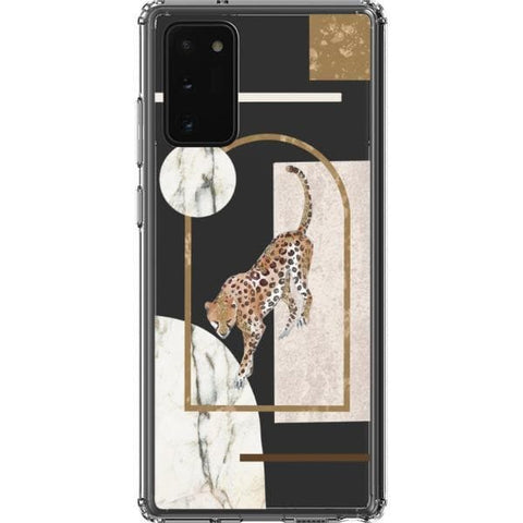 Note 20 1 Pale Modern Boho Shapes Clear Phone Cases - The Urban Flair