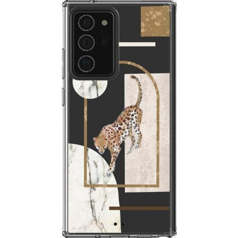 Note 20 Ultra 1 Pale Modern Boho Shapes Clear Phone Cases - The Urban Flair