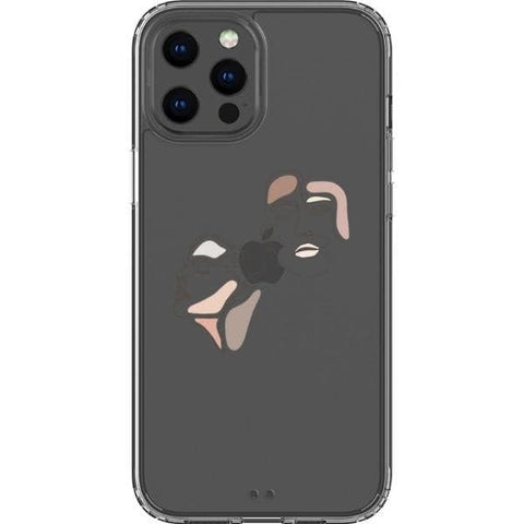 Shop The Pale Pink Nude Line Art Cases For iPhone 12 Mini 11 Pro Max XR XS X 7 8 Plus SE 2020 With Aesthetic Color Block Shapes Design Exclusively at The Urban Flair - Trendy Aesthetic Covers Available for Apple iPhone and Samsung Galaxy Devices