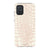 Galaxy A71 4G Satin (Semi-Matte) Pale Pink Snakeskin Print Tough Phone Case - The Urban Flair