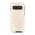 Galaxy S10 Gloss (High Sheen) Pale Pink Snakeskin Print Tough Phone Case - The Urban Flair