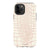 iPhone 11 Pro Gloss (High Sheen) Pale Pink Snakeskin Print Tough Phone Case - The Urban Flair