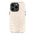 iPhone 13 Pro Gloss (High Sheen) Pale Pink Snakeskin Print Tough Phone Case - The Urban Flair