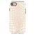 iPhone 7/8/SE 2020 Gloss (High Sheen) Pale Pink Snakeskin Print Tough Phone Case - The Urban Flair