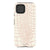 Pixel 4 Satin (Semi-Matte) Pale Pink Snakeskin Print Tough Phone Case - The Urban Flair