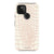 Pixel 4A 5G Gloss (High Sheen) Pale Pink Snakeskin Print Tough Phone Case - The Urban Flair