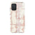 Galaxy A71 4G Satin (Semi-Matte) Pale Pink Tie Dye Tough Phone Case - The Urban Flair