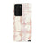 Galaxy Note 20 Ultra Satin (Semi-Matte) Pale Pink Tie Dye Tough Phone Case - The Urban Flair