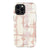 iPhone 12 Pro Max Gloss (High Sheen) Pale Pink Tie Dye Tough Phone Case - The Urban Flair