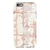 iPhone 6s Plus Satin (Semi-Matte) Pale Pink Tie Dye Tough Phone Case - The Urban Flair