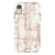 iPhone XR Satin (Semi-Matte) Pale Pink Tie Dye Tough Phone Case - The Urban Flair