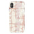 iPhone XS Max Satin (Semi-Matte) Pale Pink Tie Dye Tough Phone Case - The Urban Flair