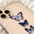 Pale Purple Butterflies Phone Case For iPhone 13 Pro Max 12 Mini 11 XR XS 7 8 Plus SE 2020 Aesthetic Trendy Design Feat