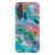 Galaxy A90 5G Satin (Semi-Matte) Pastel Abalone Print Tough Phone Case - The Urban Flair