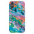 iPhone X/XS Gloss (High Sheen) Pastel Abalone Print Tough Phone Case - The Urban Flair