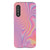 Galaxy A90 5G Satin (Semi-Matte) Pastel Glitch Print Tough Phone Case - The Urban Flair