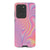 Galaxy S20 Ultra Satin (Semi-Matte) Pastel Glitch Print Tough Phone Case - The Urban Flair