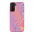 Galaxy S21 Plus Satin (Semi-Matte) Pastel Glitch Print Tough Phone Case - The Urban Flair