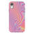 iPhone XR Satin (Semi-Matte) Pastel Glitch Print Tough Phone Case - The Urban Flair