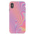 iPhone XS Max Satin (Semi-Matte) Pastel Glitch Print Tough Phone Case - The Urban Flair